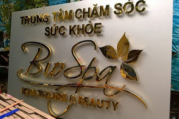 Làm biển quảng cáo spa